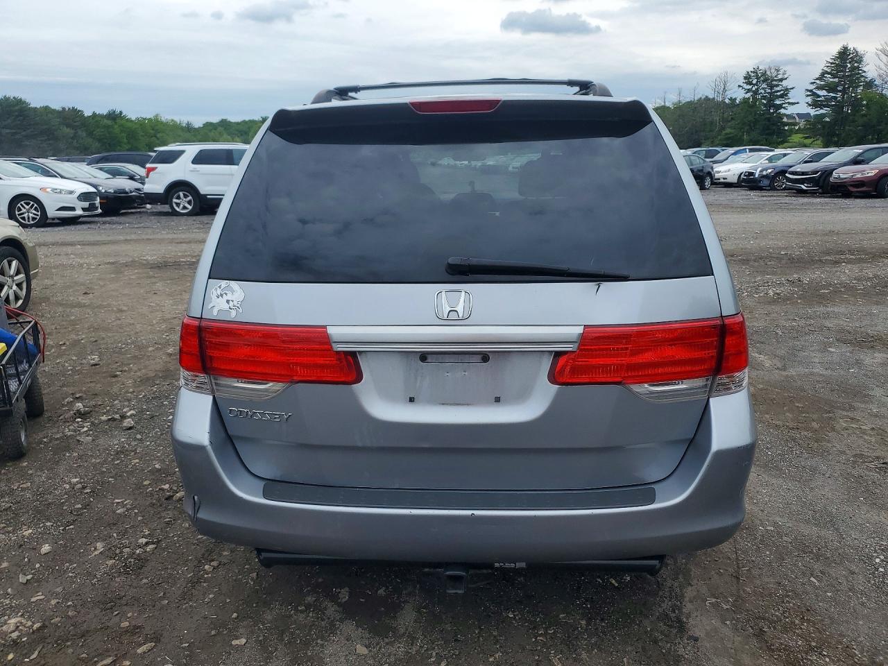 2009 Honda Odyssey Ex Silver vin: 5FNRL38459B029600