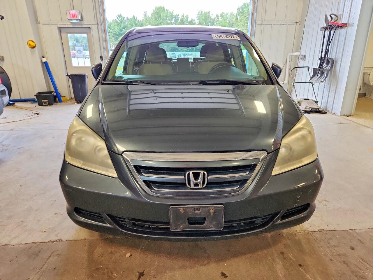 2005 Honda Odyssey Ex Charcoal vin: 5FNRL38465B400595