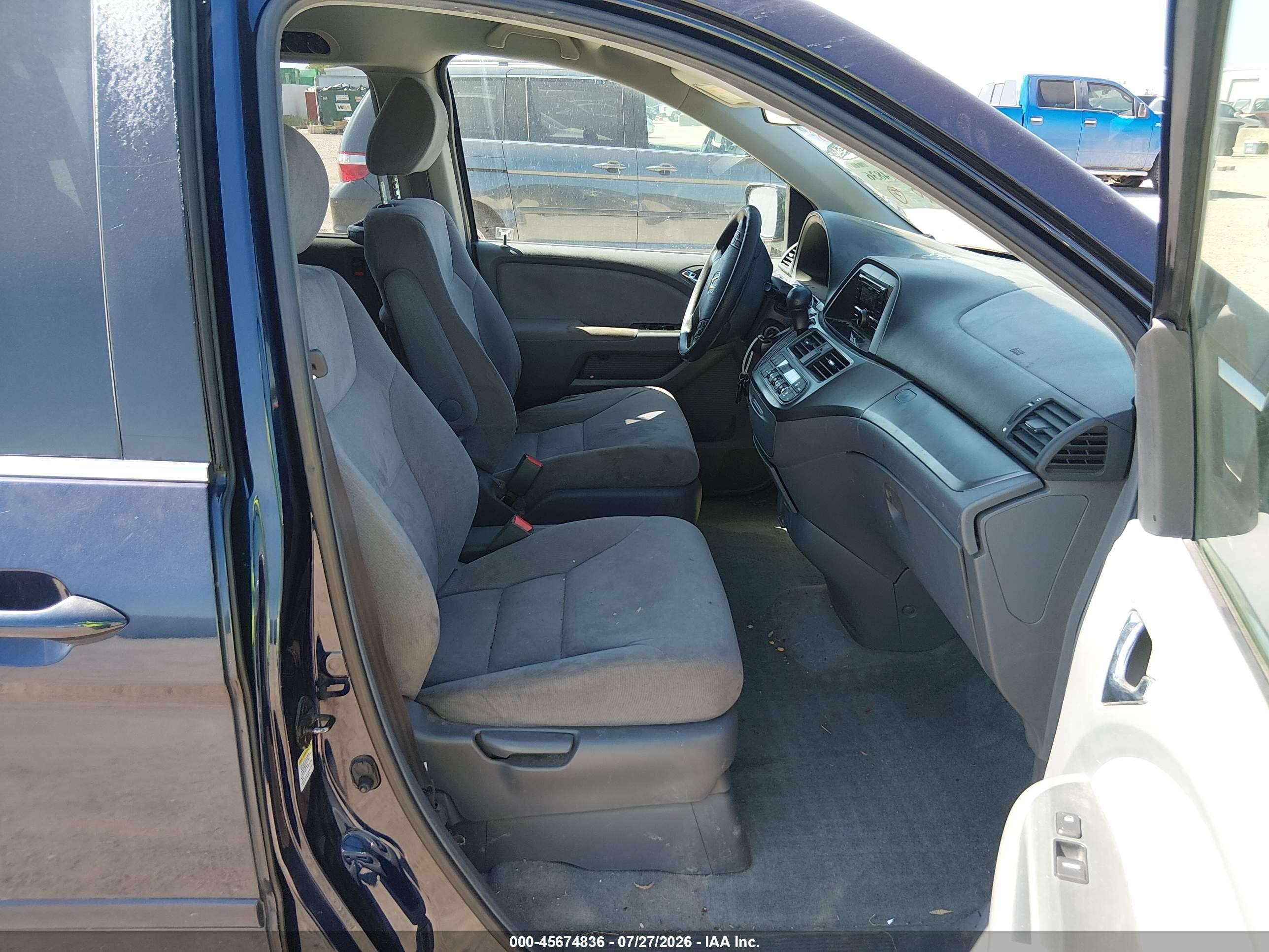 2006 Honda Odyssey Ex Blue vin: 5FNRL38466B084567