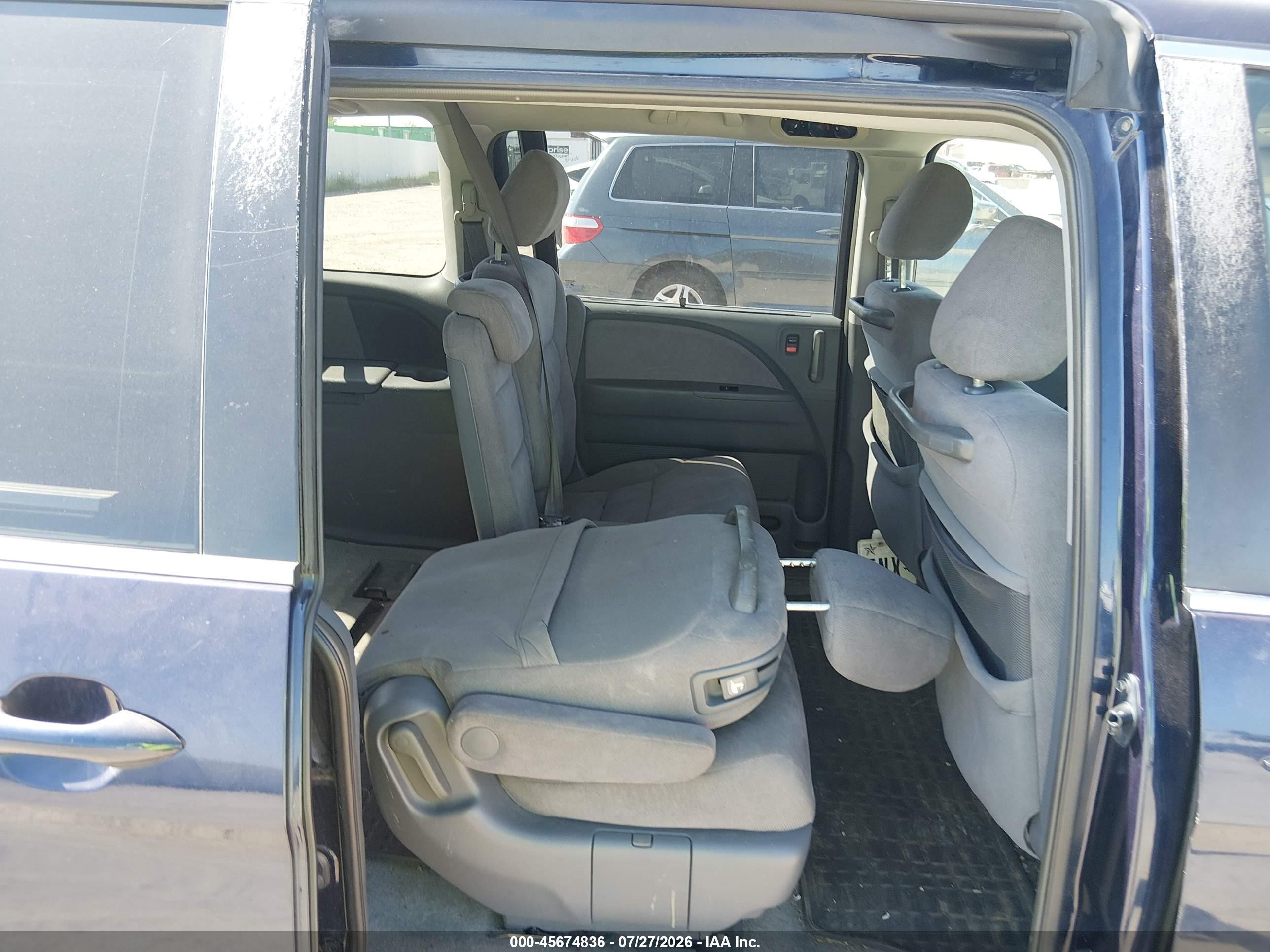 2006 Honda Odyssey Ex Blue vin: 5FNRL38466B084567