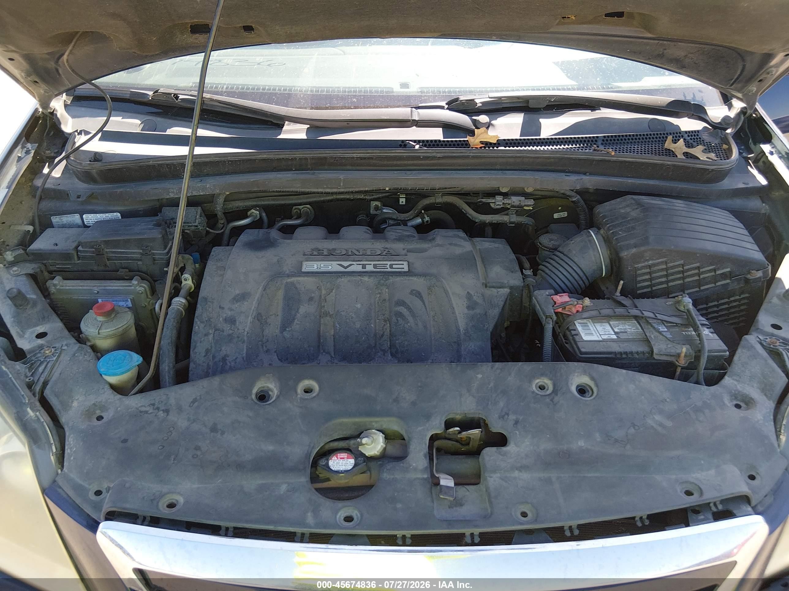 2006 Honda Odyssey Ex Blue vin: 5FNRL38466B084567