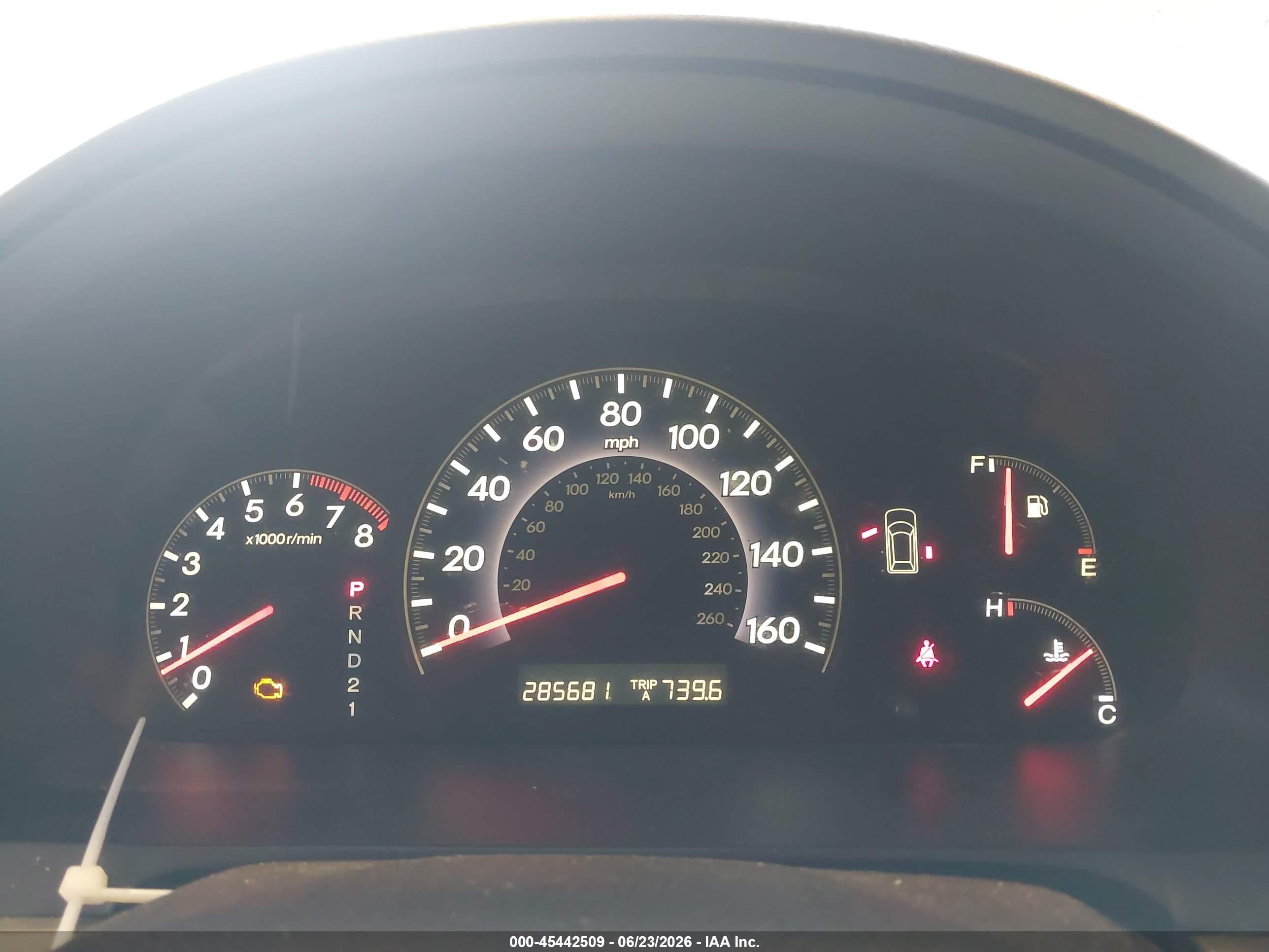 2006 Honda Odyssey Ex Gold vin: 5FNRL38466B410559