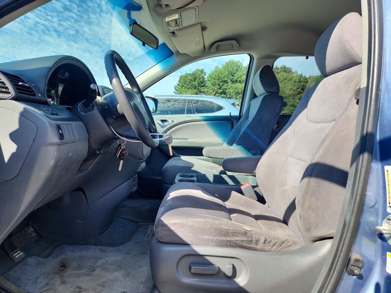 2007 Honda Odyssey Ex Blue vin: 5FNRL38467B001589