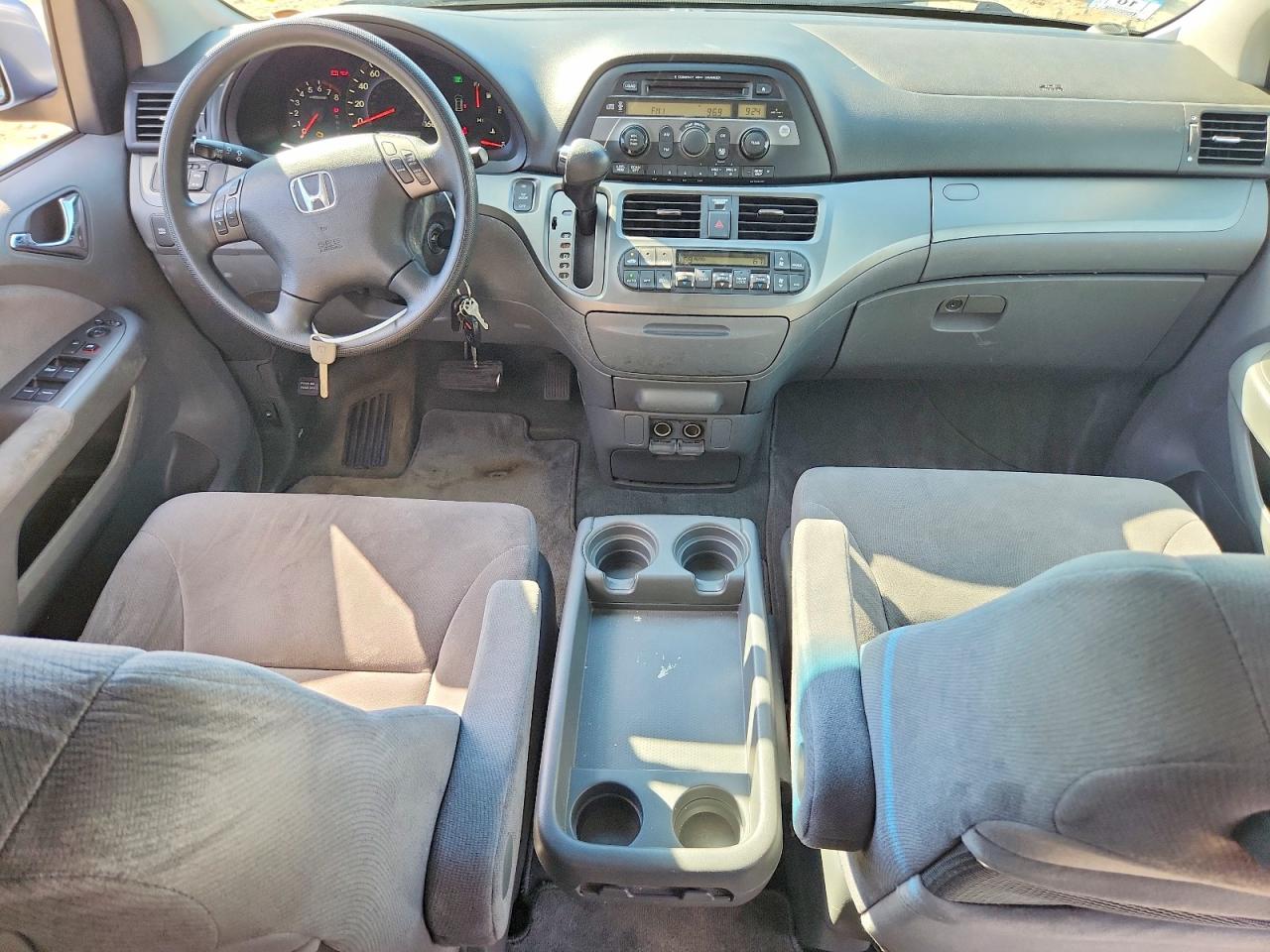 2007 Honda Odyssey Ex Blue vin: 5FNRL38467B001589
