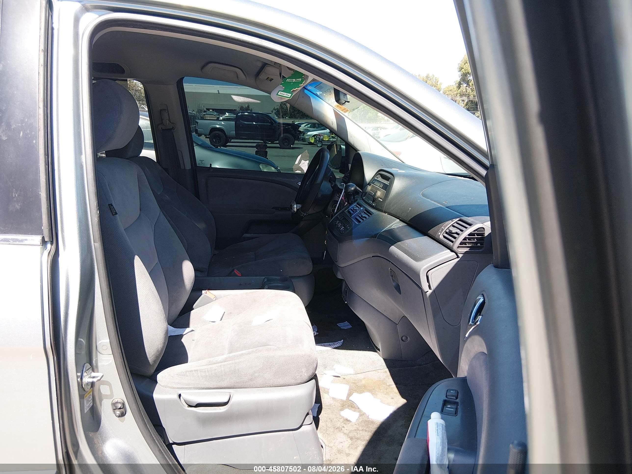 2007 Honda Odyssey Ex Light Blue vin: 5FNRL38467B015699
