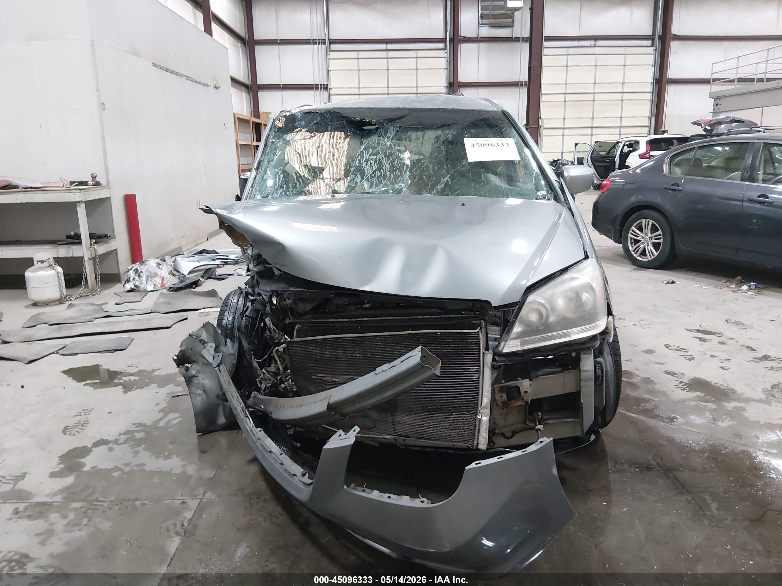 2007 Honda Odyssey Ex Light Blue vin: 5FNRL38467B053269