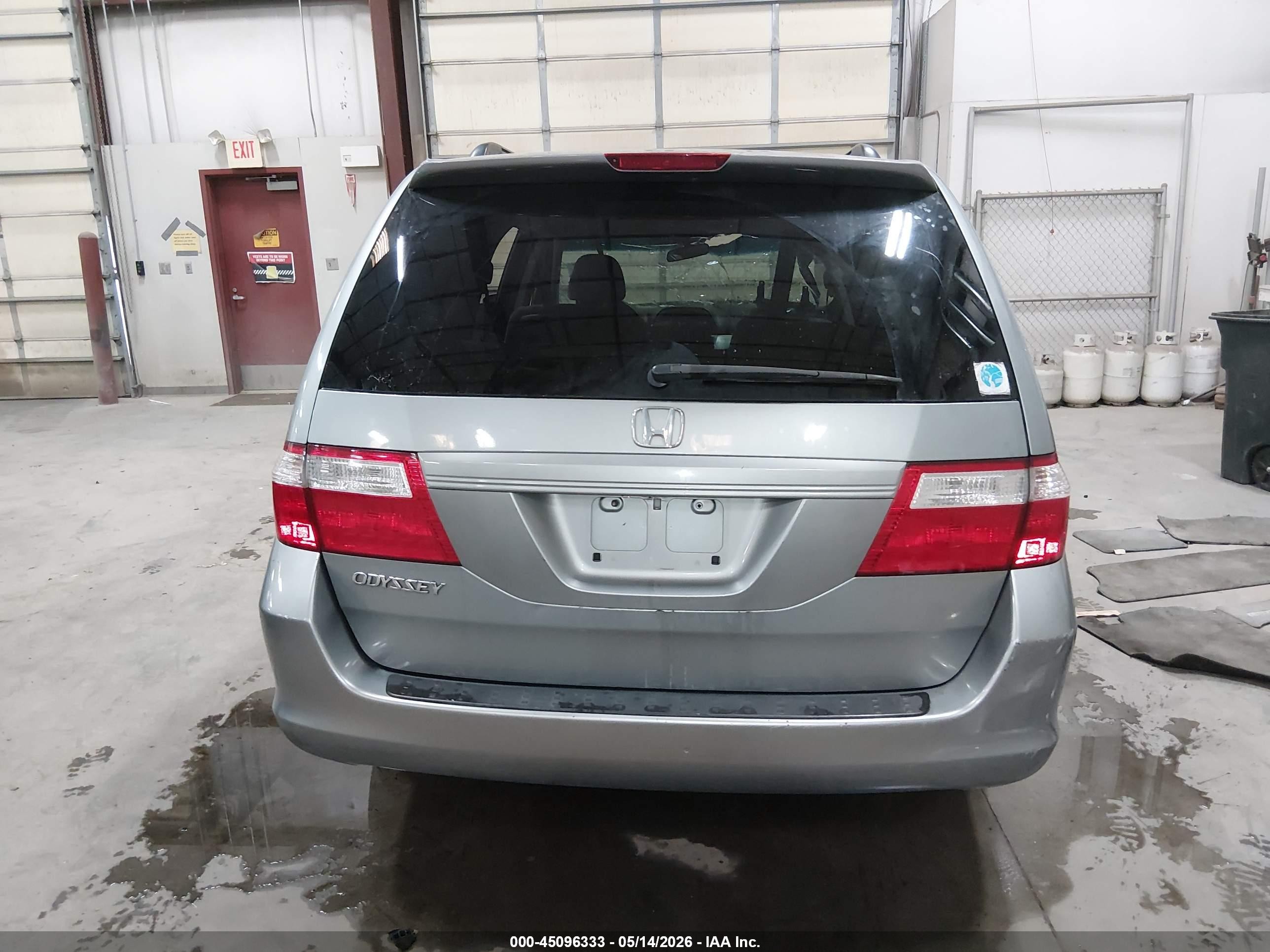 2007 Honda Odyssey Ex Light Blue vin: 5FNRL38467B053269