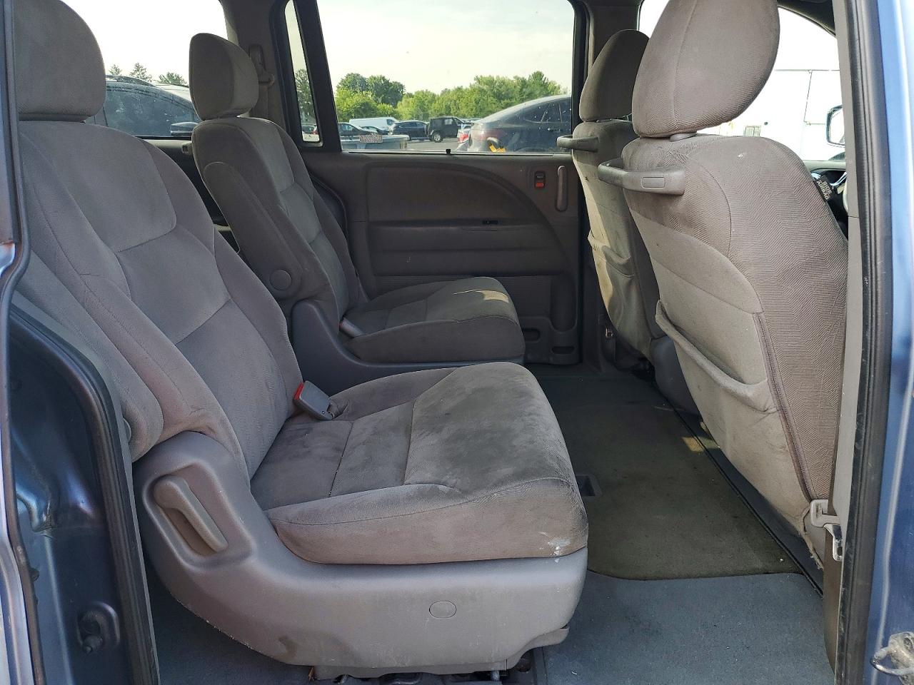 2008 Honda Odyssey Ex Blue vin: 5FNRL38468B095586