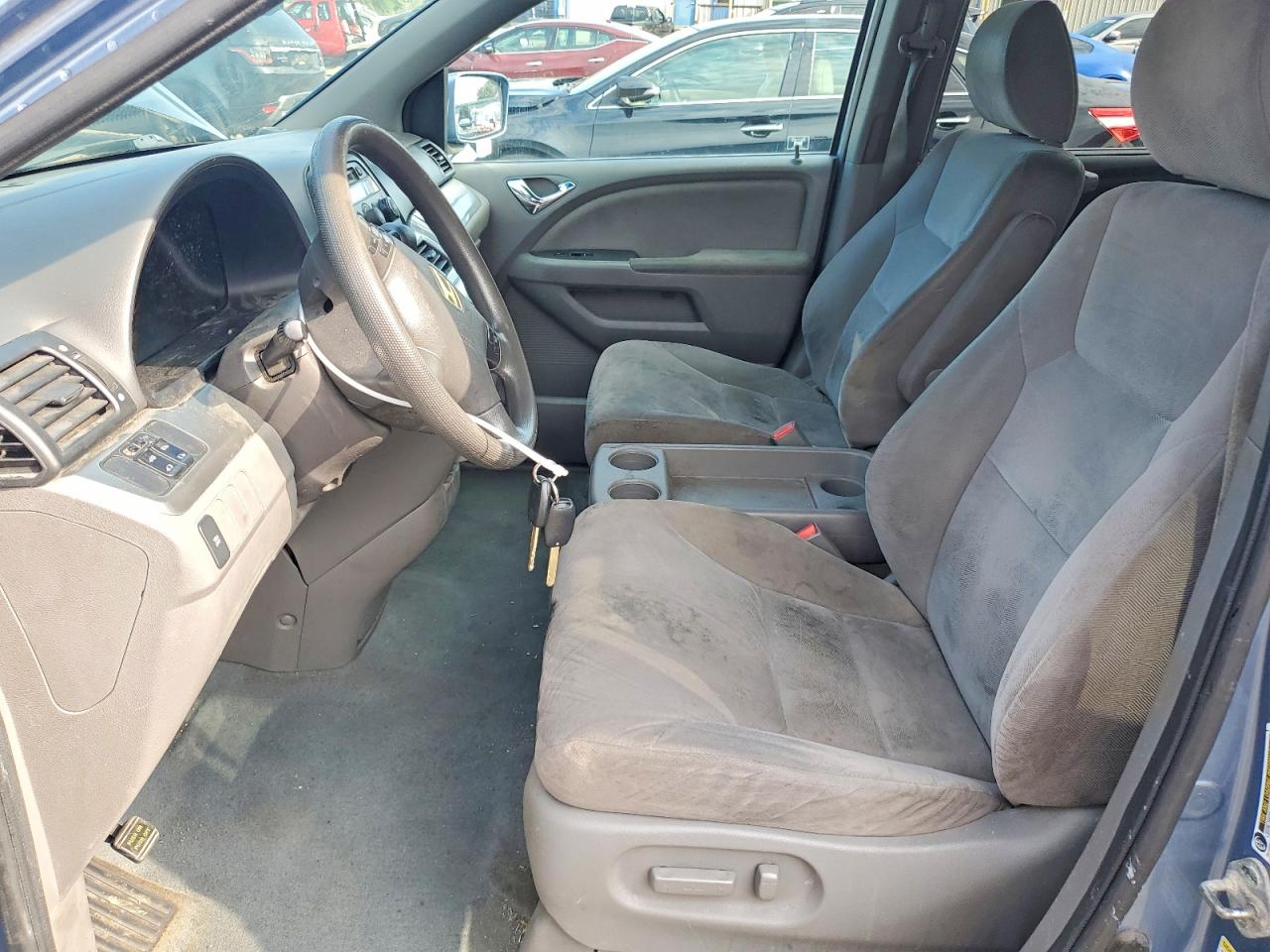 2008 Honda Odyssey Ex Blue vin: 5FNRL38468B095586