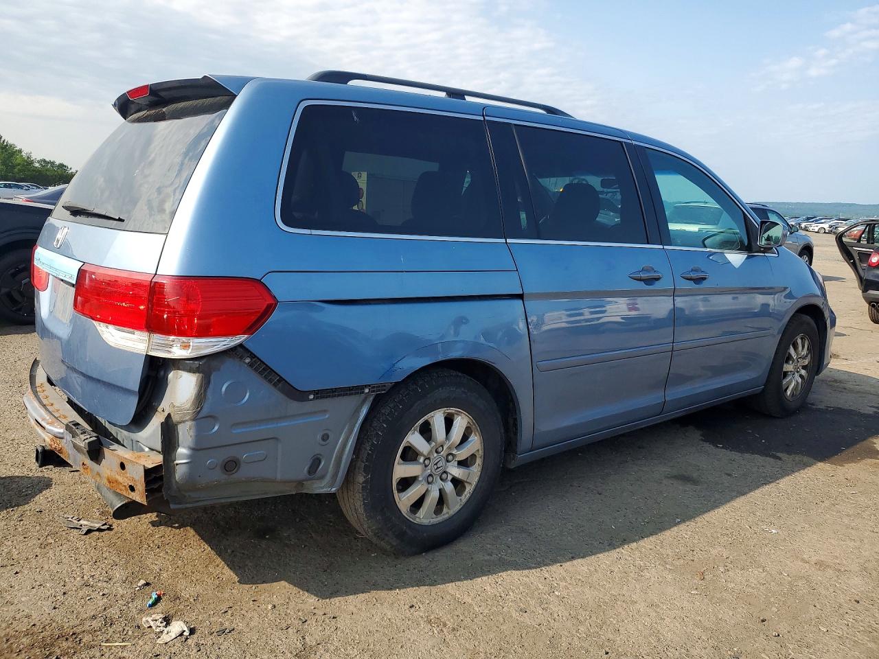 2008 Honda Odyssey Ex Blue vin: 5FNRL38468B095586