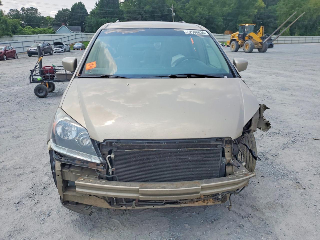 2005 Honda Odyssey Ex Beige vin: 5FNRL38475B135170