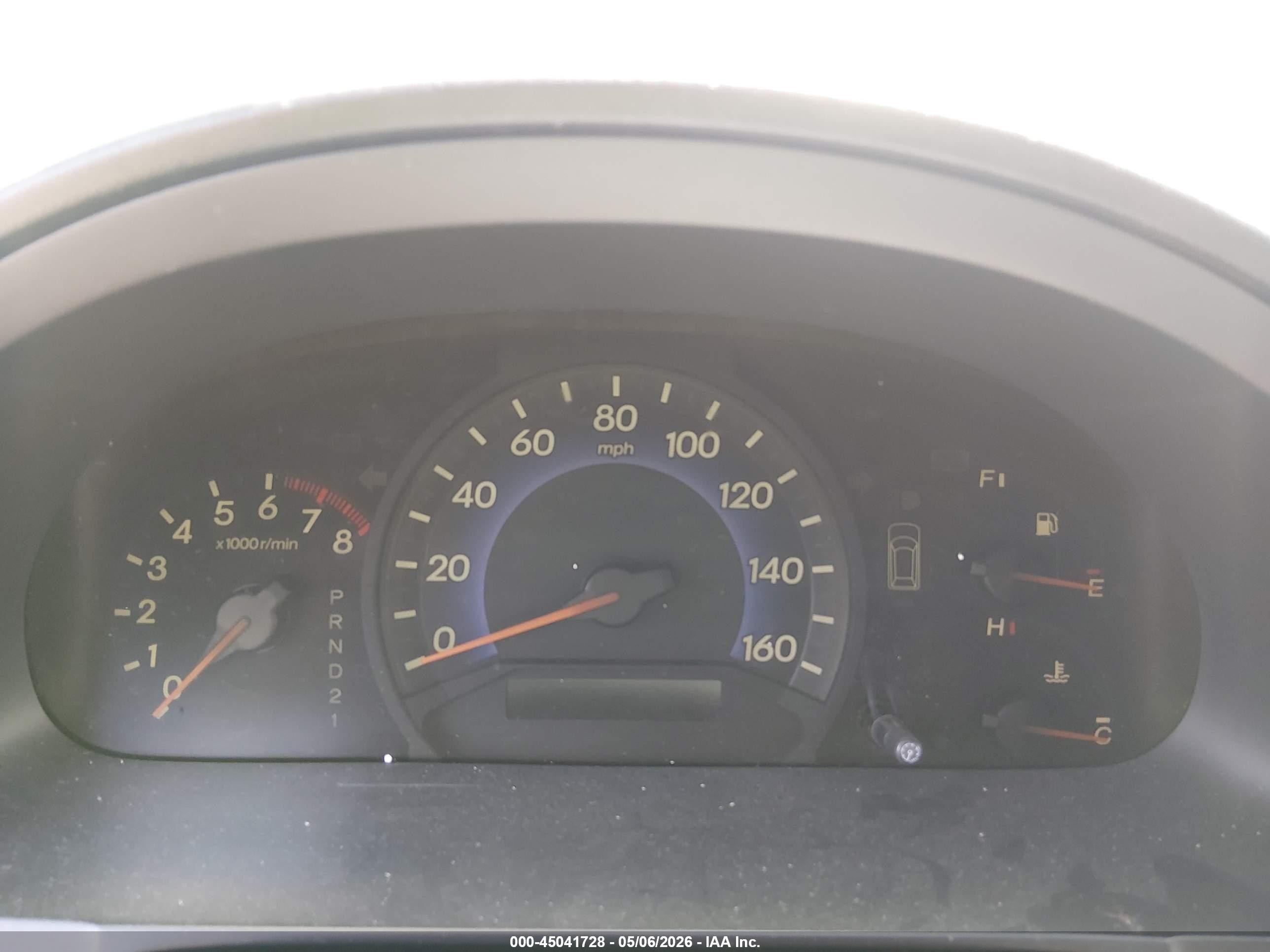 2006 Honda Odyssey Ex Silver vin: 5FNRL38476B047088