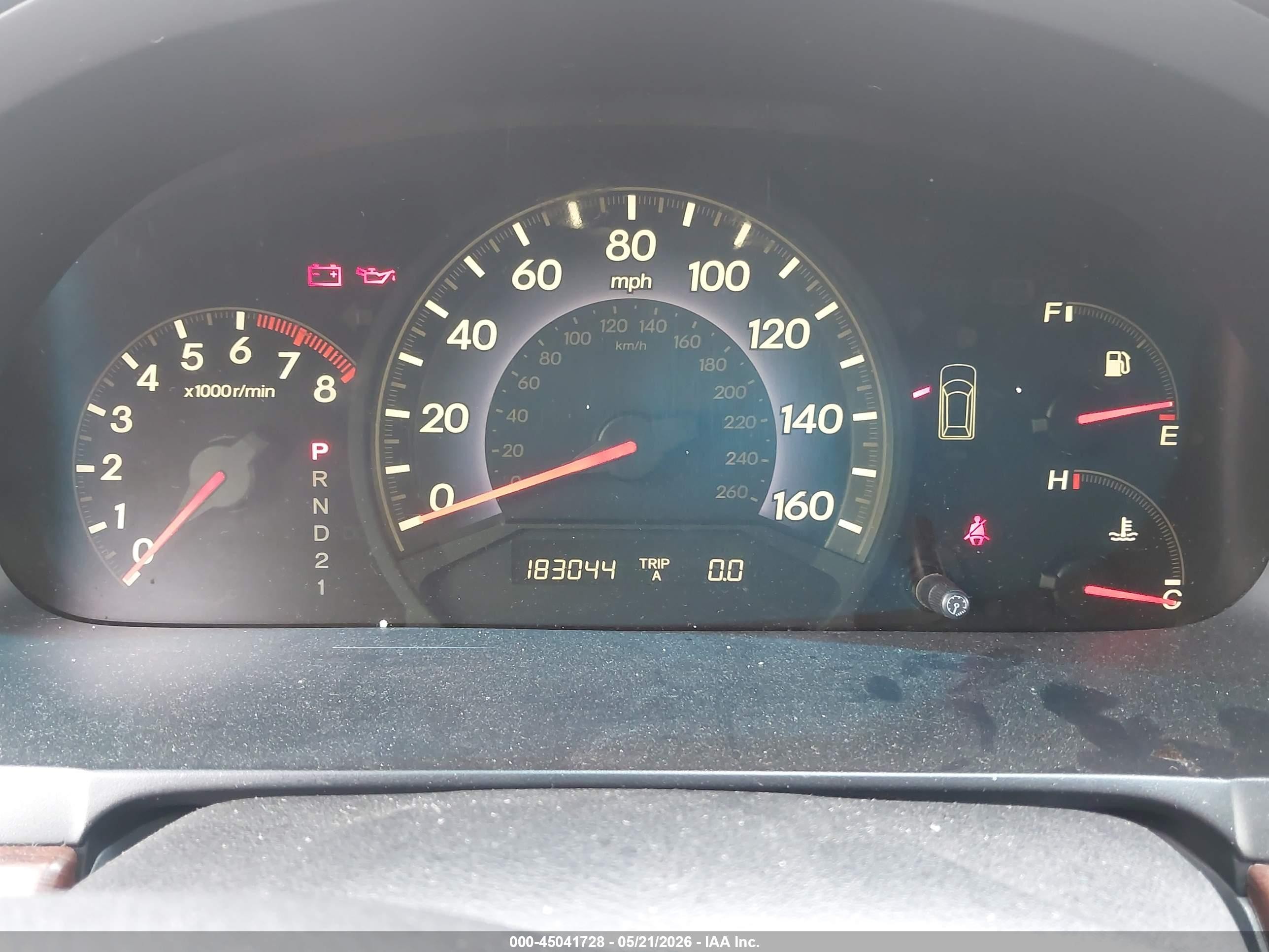 2006 Honda Odyssey Ex Silver vin: 5FNRL38476B047088