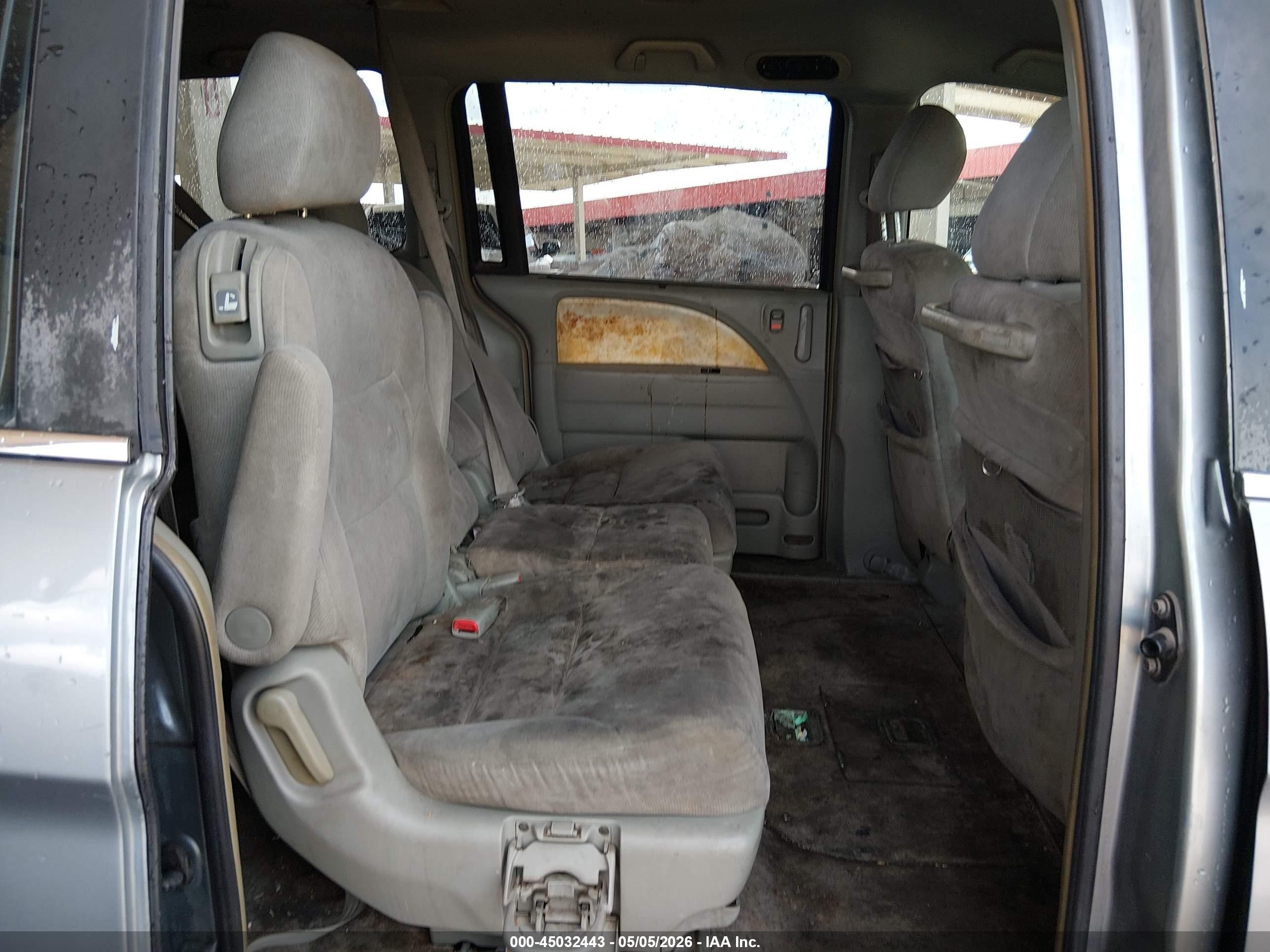 2006 Honda Odyssey Ex Синий vin: 5FNRL38476B114255