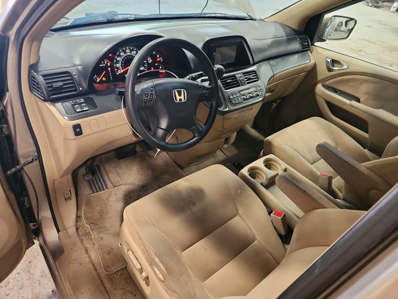 2006 Honda Odyssey Ex Tan vin: 5FNRL38476B127362