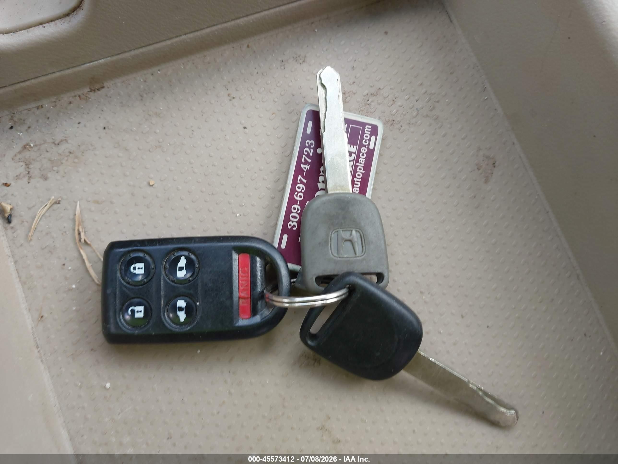 2006 Honda Odyssey Ex Burgundy vin: 5FNRL38476B404737