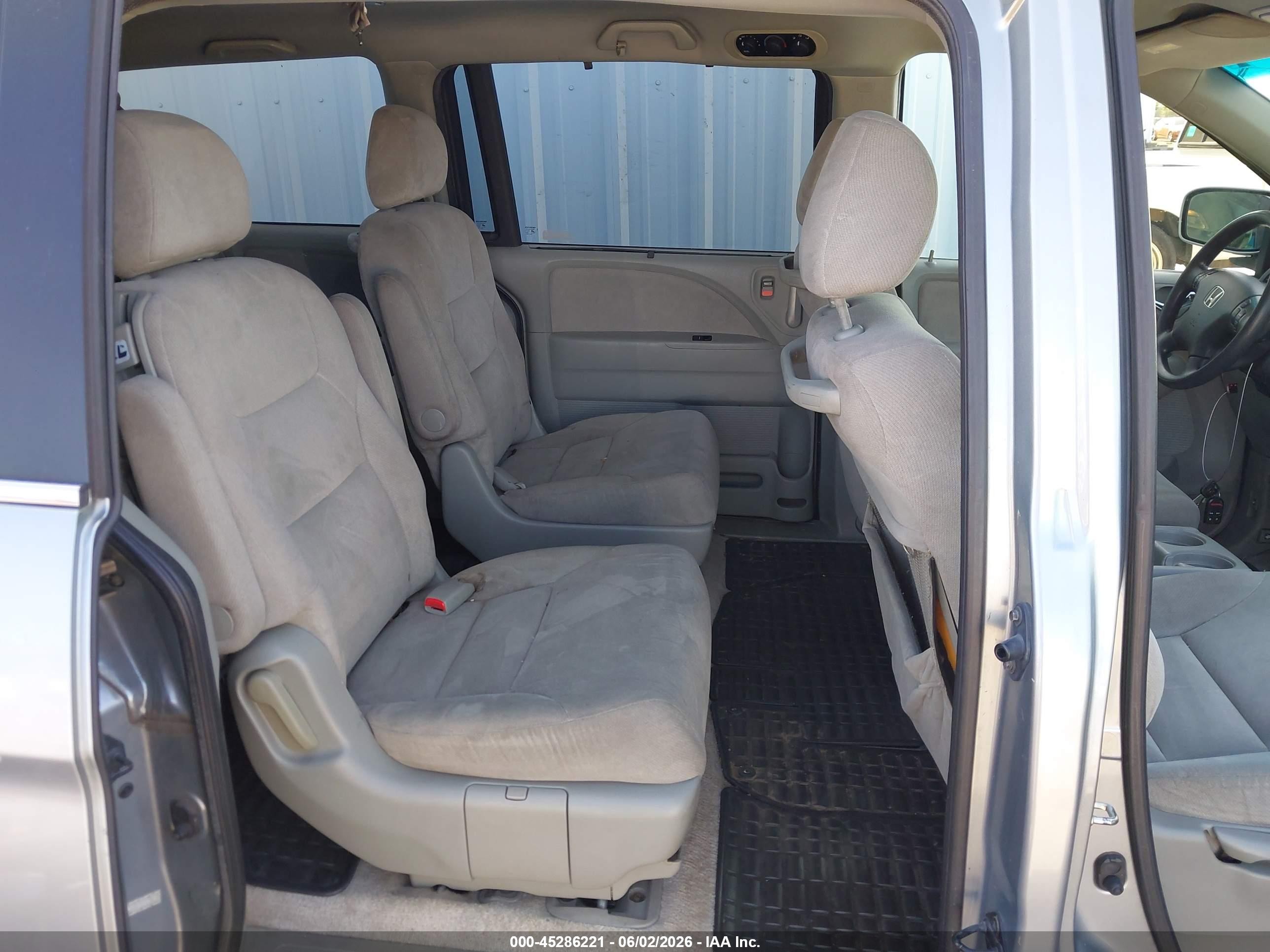 2007 Honda Odyssey Ex Light Blue vin: 5FNRL38477B059761