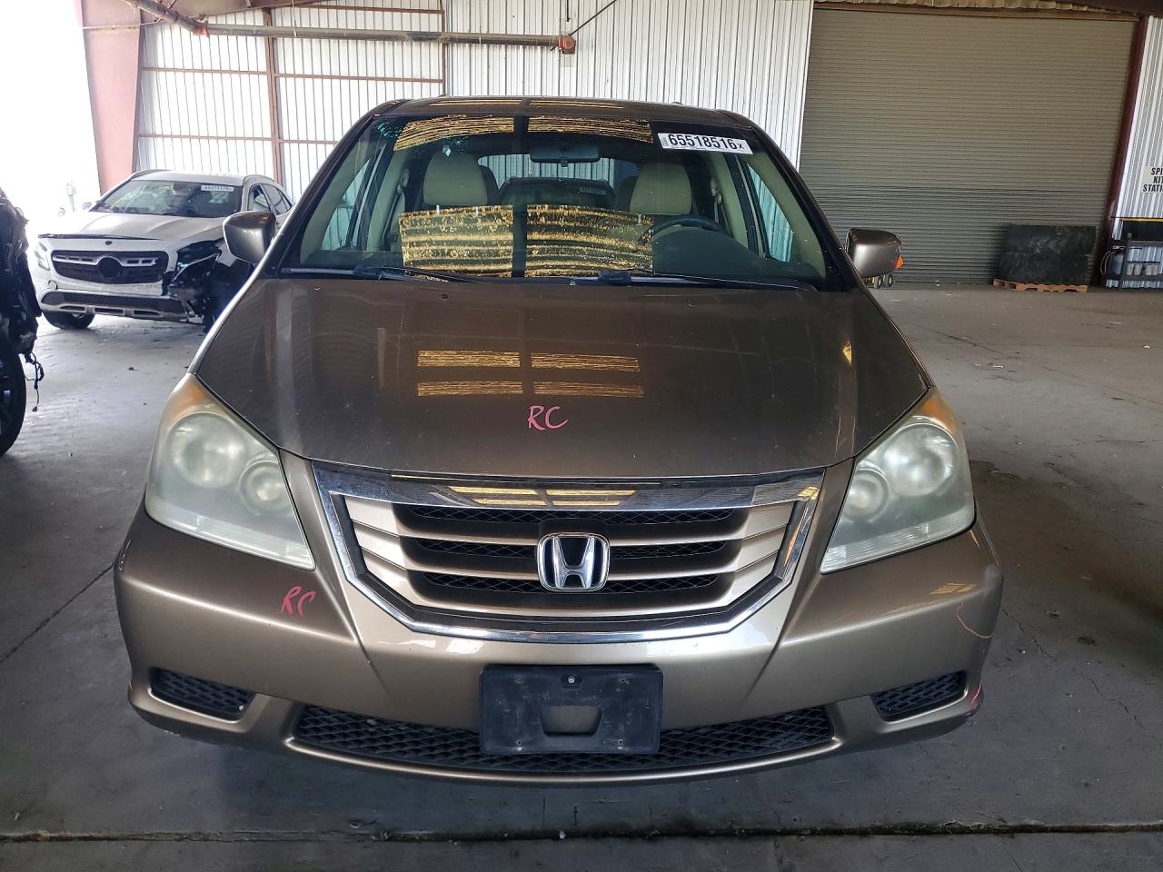 2008 Honda Odyssey Ex Tan vin: 5FNRL38478B076786
