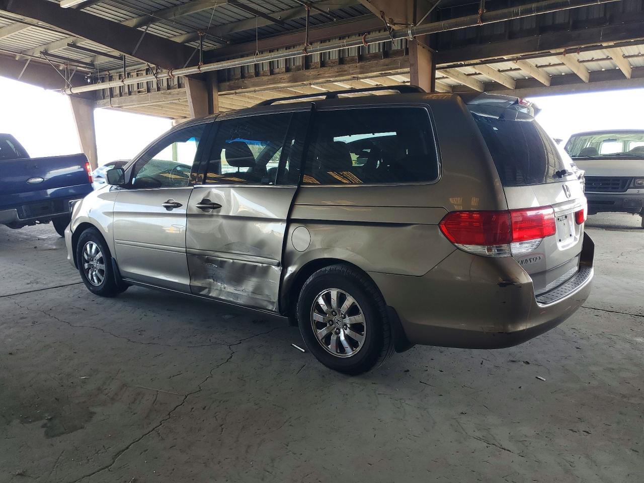 2008 Honda Odyssey Ex Tan vin: 5FNRL38478B076786