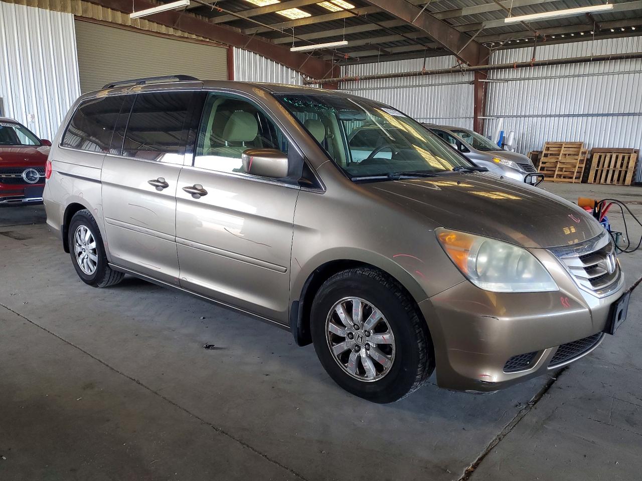 2008 Honda Odyssey Ex Tan vin: 5FNRL38478B076786