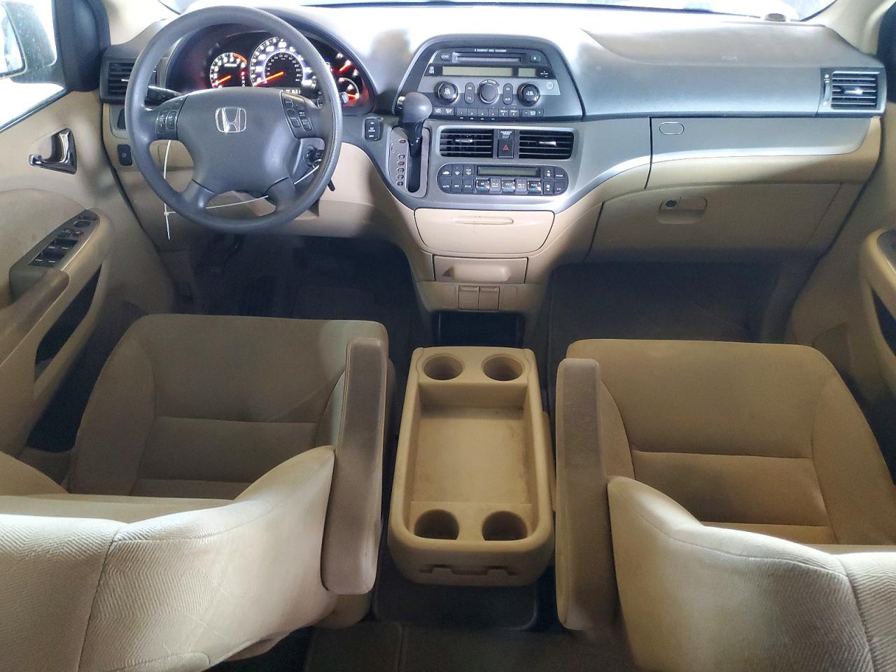 2008 Honda Odyssey Ex Tan vin: 5FNRL38478B076786