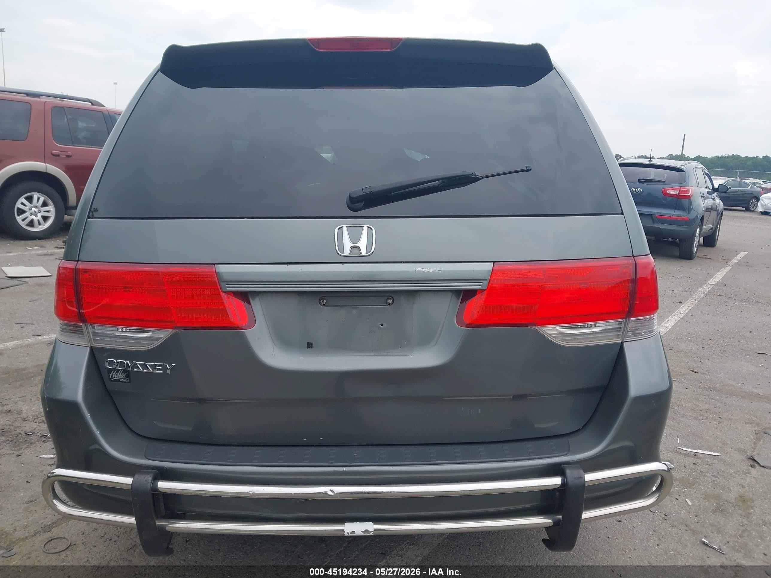2008 Honda Odyssey Ex Gray vin: 5FNRL38478B079509