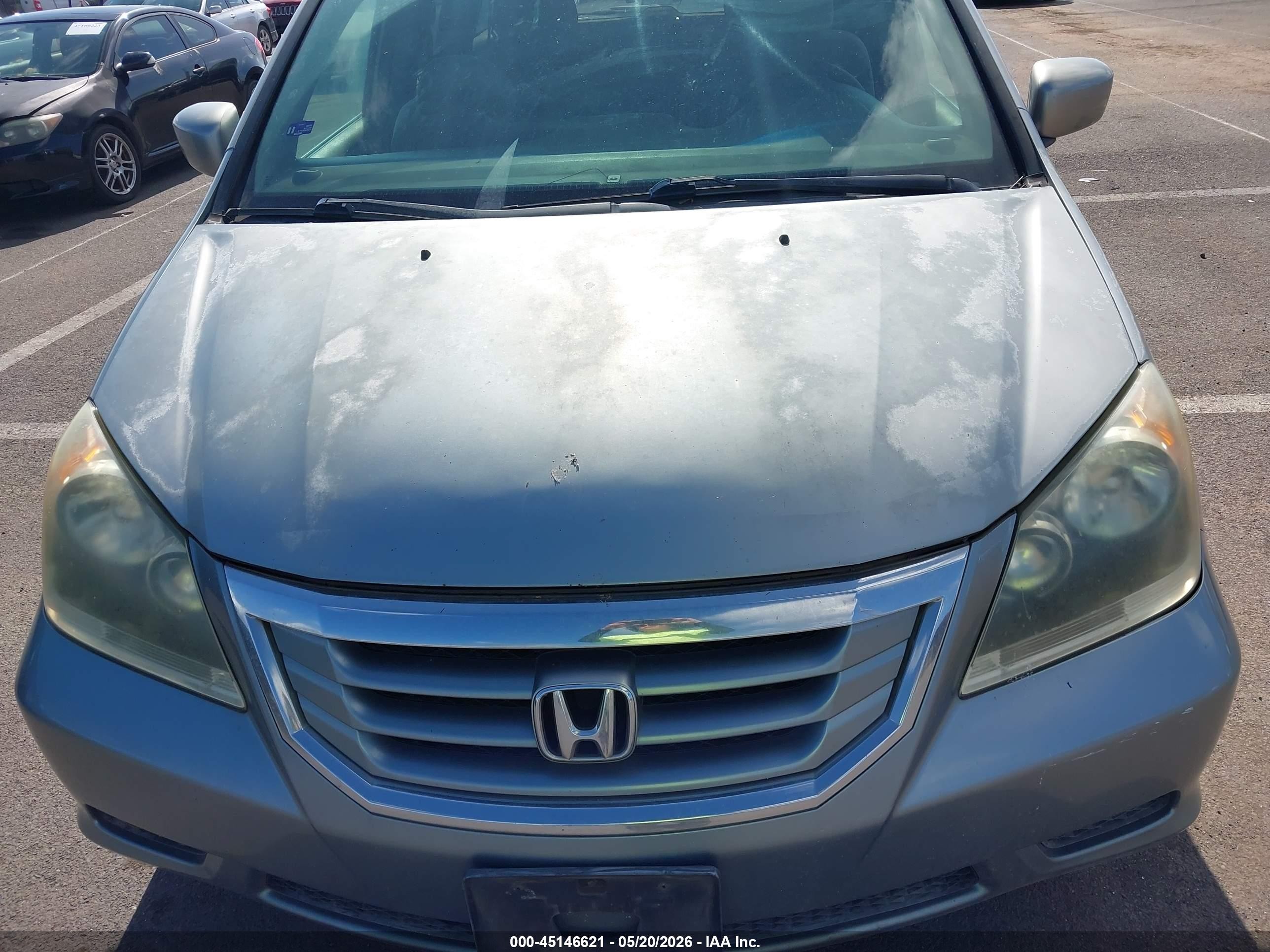 2009 Honda Odyssey Ex Light Blue vin: 5FNRL38479B041800