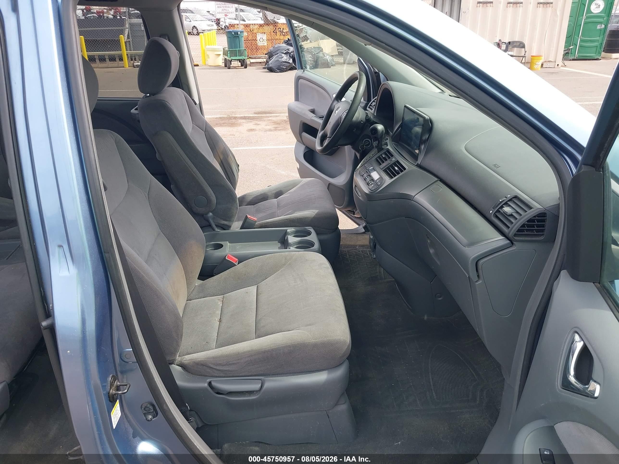 2005 Honda Odyssey Ex Blue vin: 5FNRL38485B072810