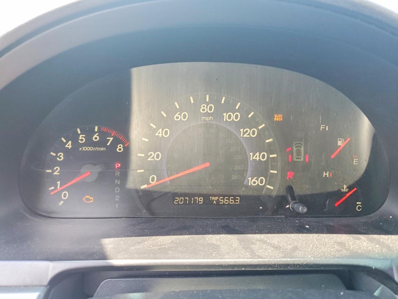 2005 Honda Odyssey Ex Blue vin: 5FNRL38485B122069