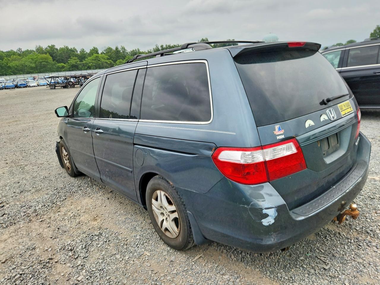 2005 Honda Odyssey Ex Teal vin: 5FNRL38485B421626