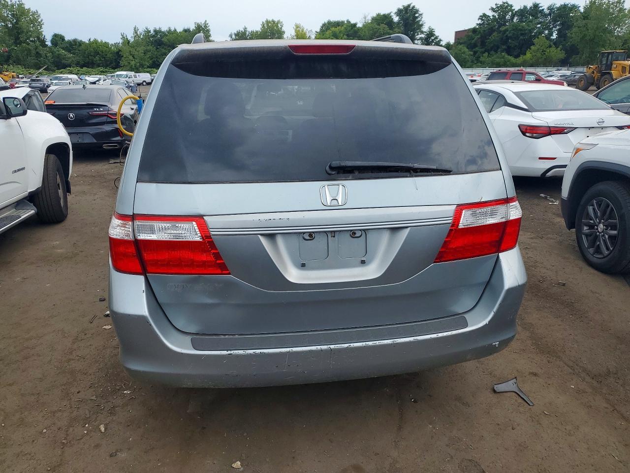 2006 Honda Odyssey Ex Blue vin: 5FNRL38486B043129