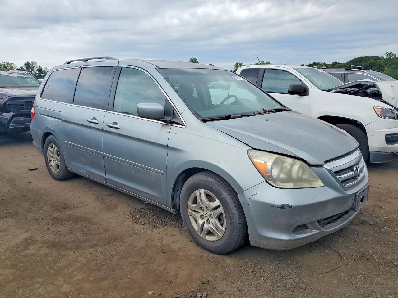 2006 Honda Odyssey Ex Blue vin: 5FNRL38486B043129