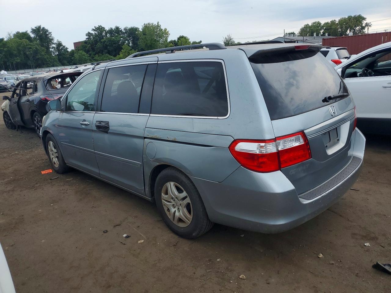 2006 Honda Odyssey Ex Blue vin: 5FNRL38486B043129
