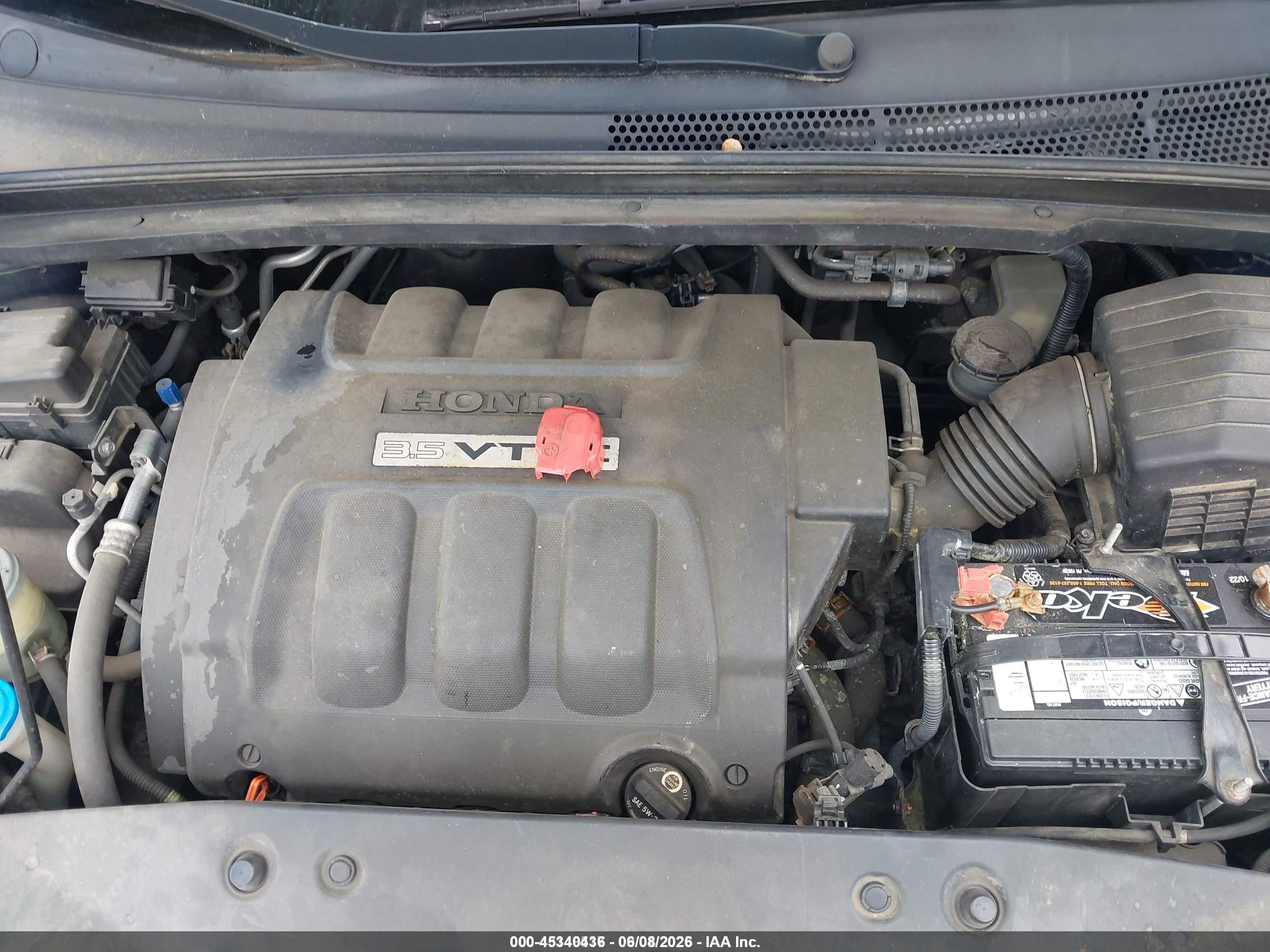 2006 Honda Odyssey Ex Dark Blue vin: 5FNRL38486B090533