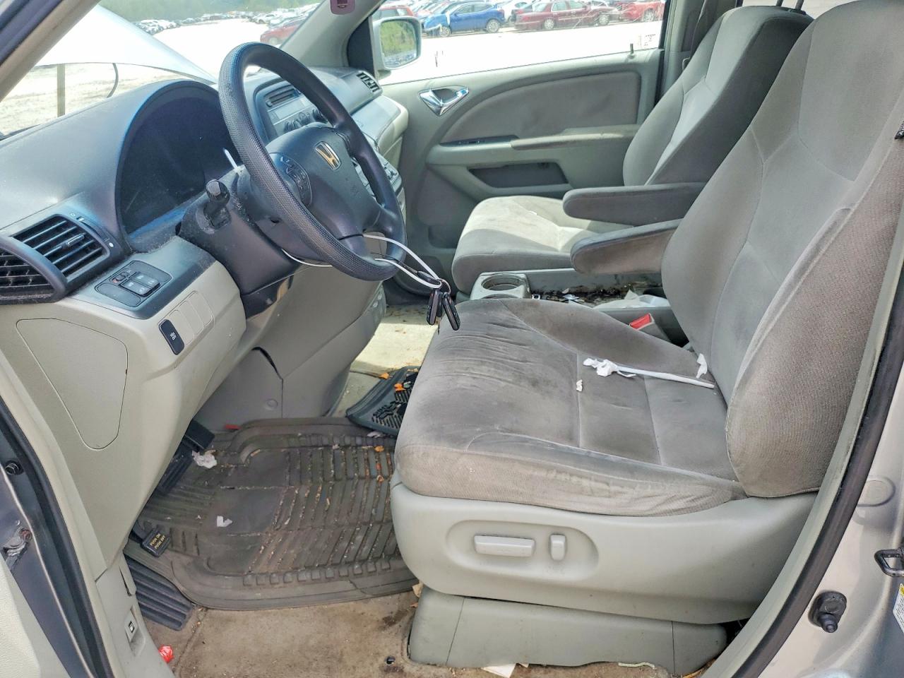 2006 Honda Odyssey Ex Silver vin: 5FNRL38486B094775