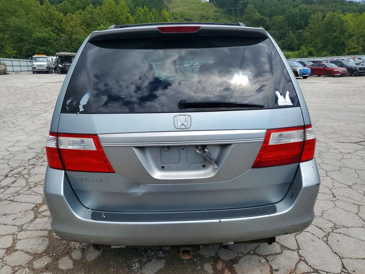 2006 Honda Odyssey Ex Silver vin: 5FNRL38486B094775