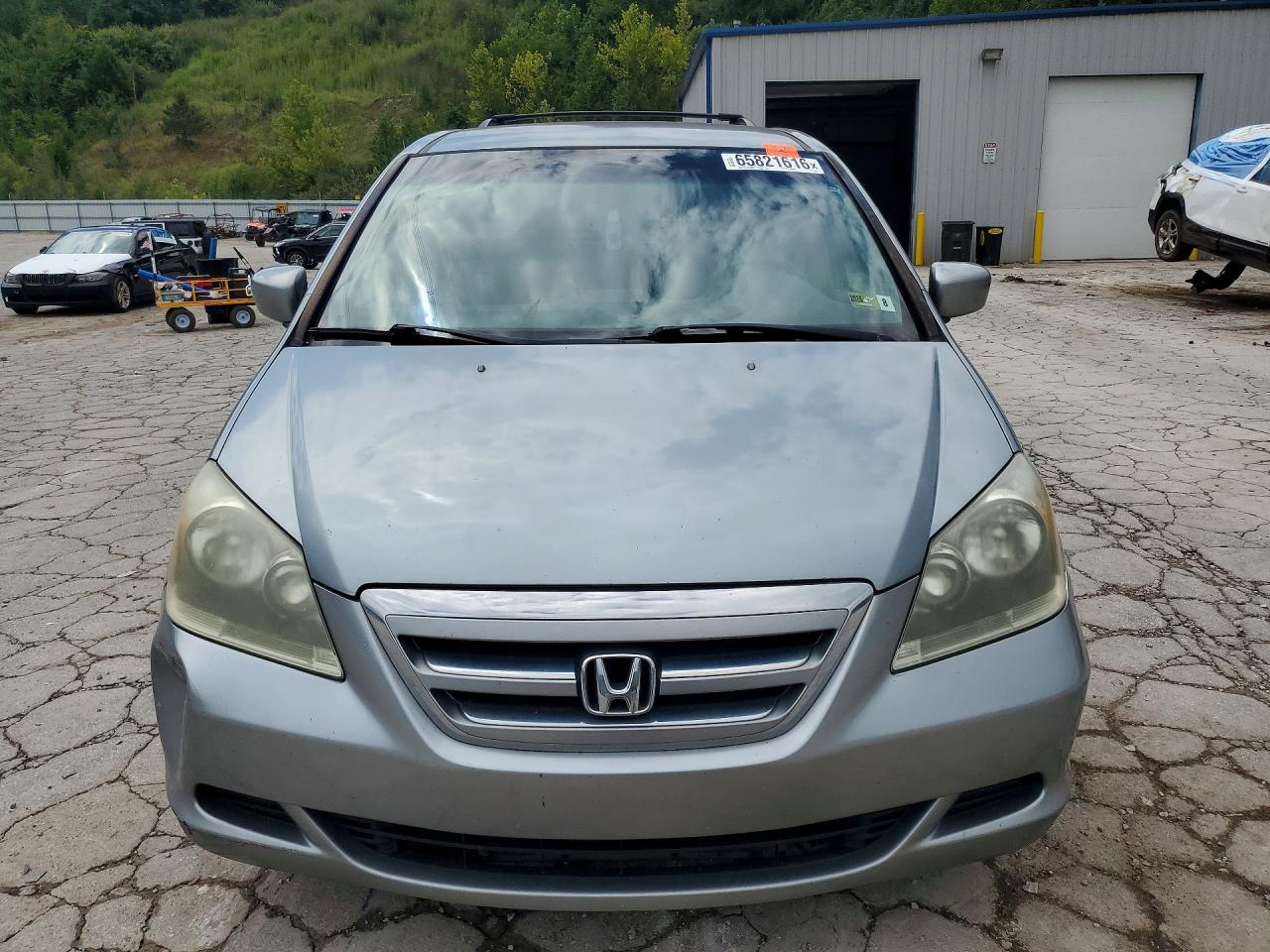 2006 Honda Odyssey Ex Silver vin: 5FNRL38486B094775