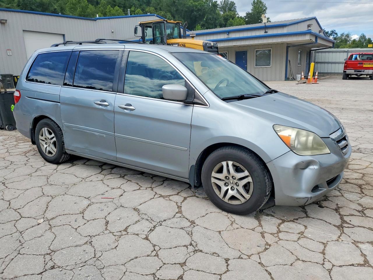 2006 Honda Odyssey Ex Silver vin: 5FNRL38486B094775