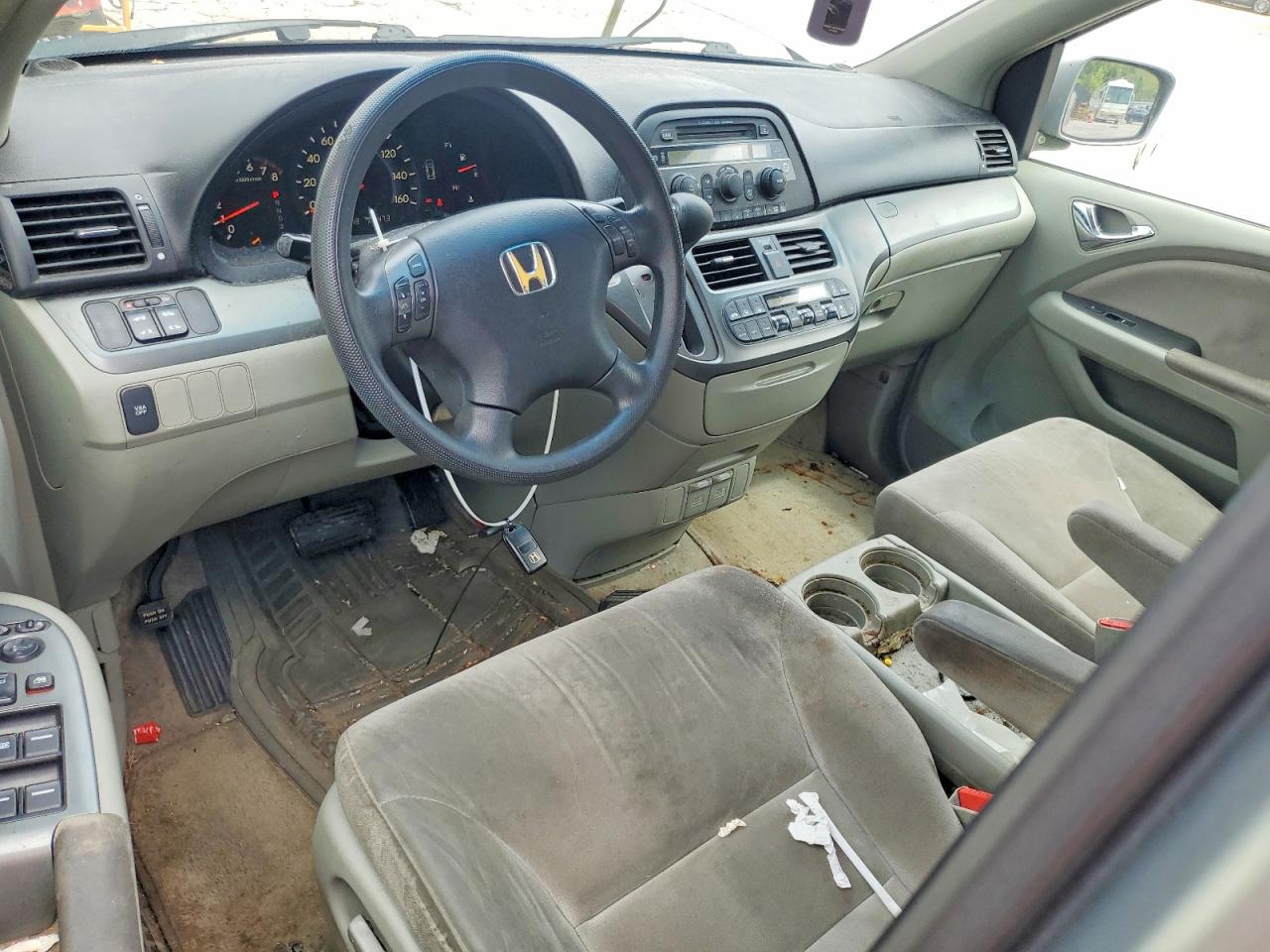 2006 Honda Odyssey Ex Silver vin: 5FNRL38486B094775