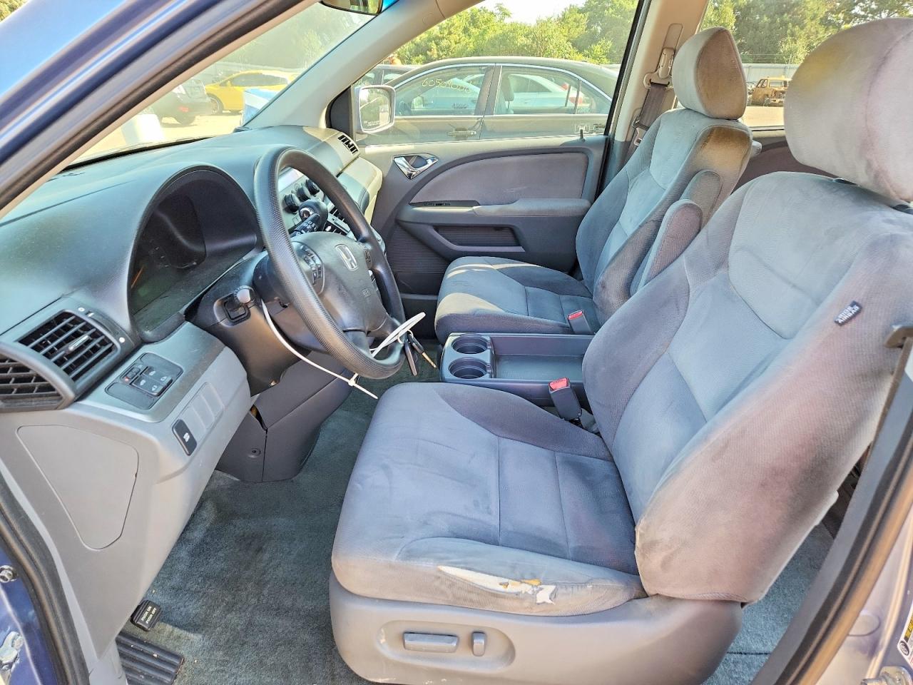 2007 Honda Odyssey Ex Blue vin: 5FNRL38487B031967