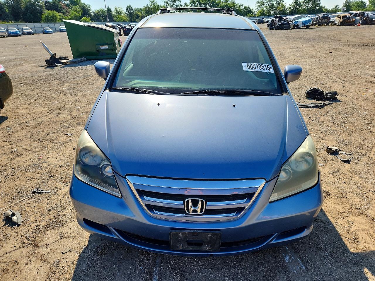 2007 Honda Odyssey Ex Blue vin: 5FNRL38487B031967