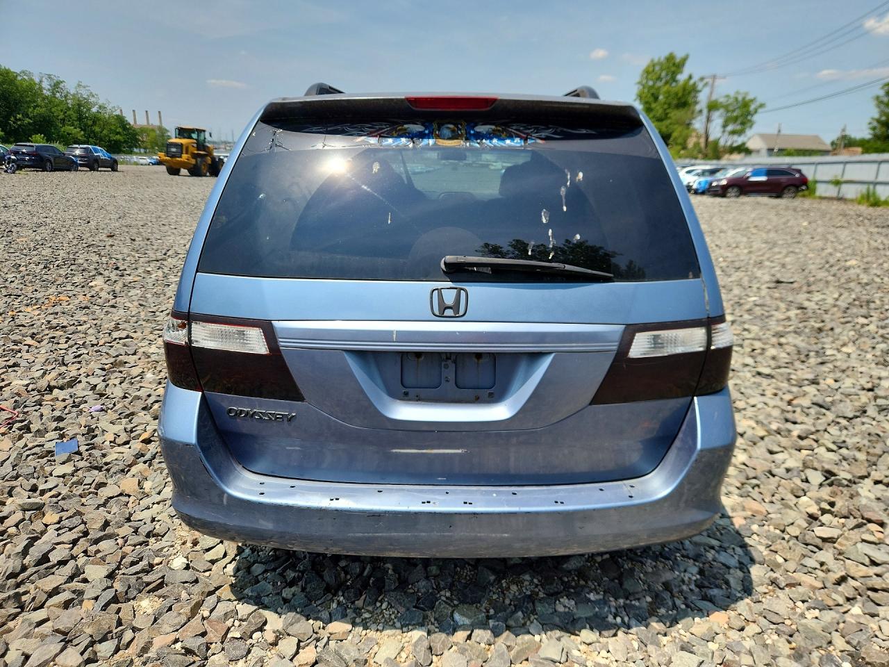 2007 Honda Odyssey Ex Blue vin: 5FNRL38487B032696