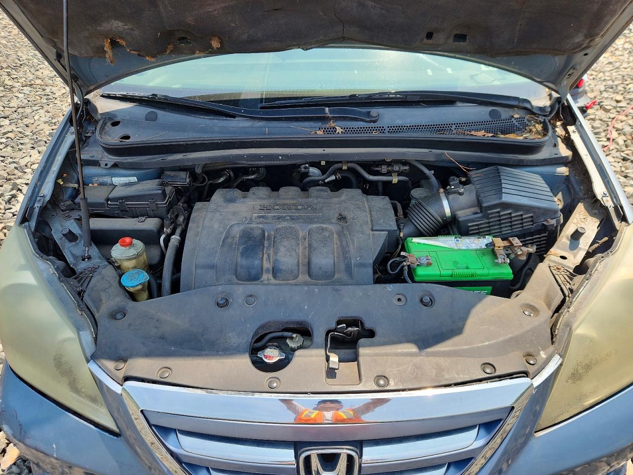 2007 Honda Odyssey Ex Blue vin: 5FNRL38487B032696