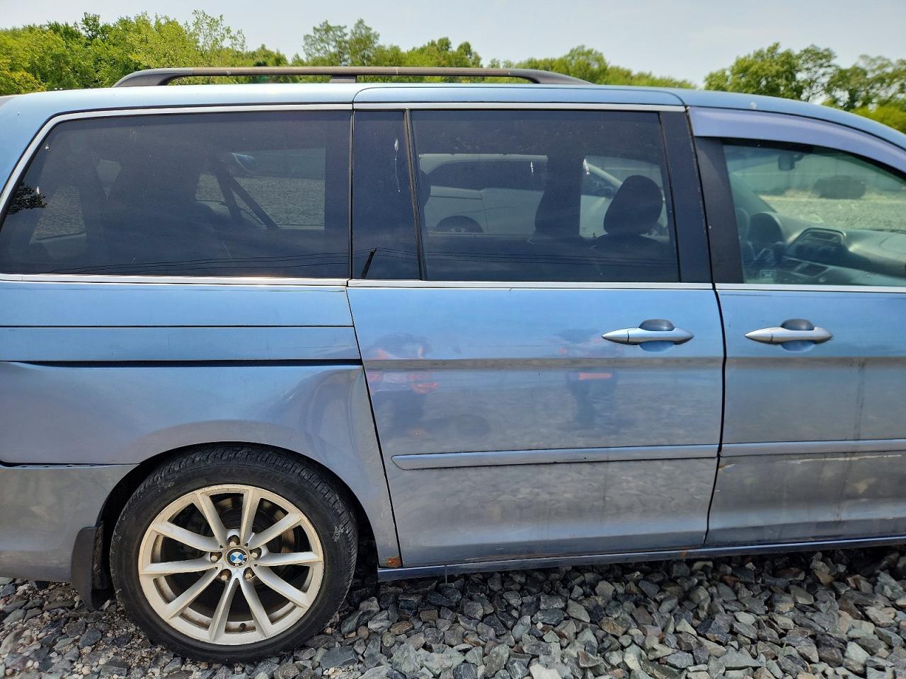 2007 Honda Odyssey Ex Blue vin: 5FNRL38487B032696