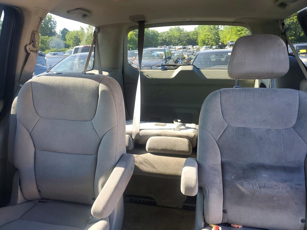 2007 Honda Odyssey Ex Gray vin: 5FNRL38487B037266