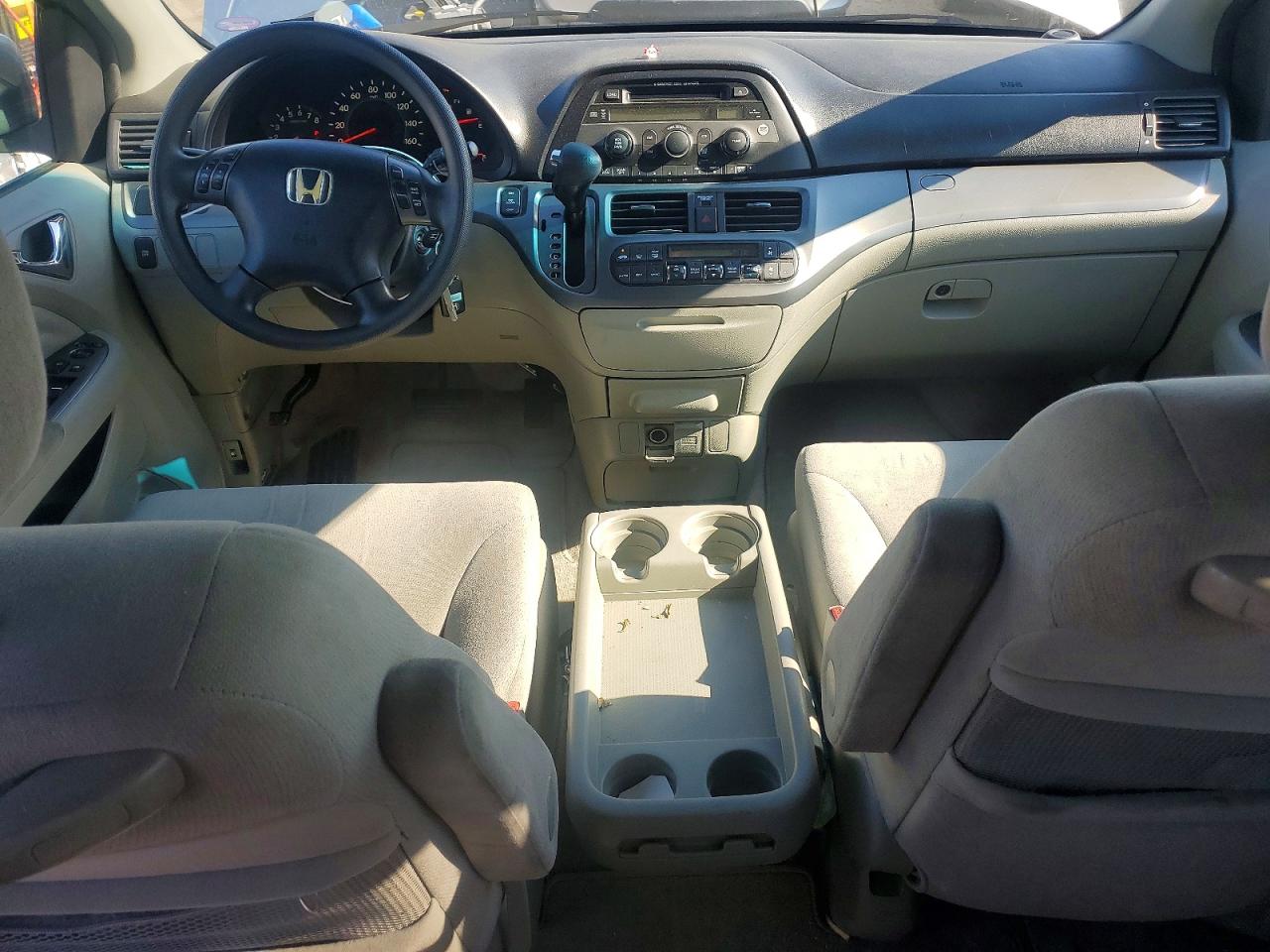 2007 Honda Odyssey Ex Gray vin: 5FNRL38487B037266