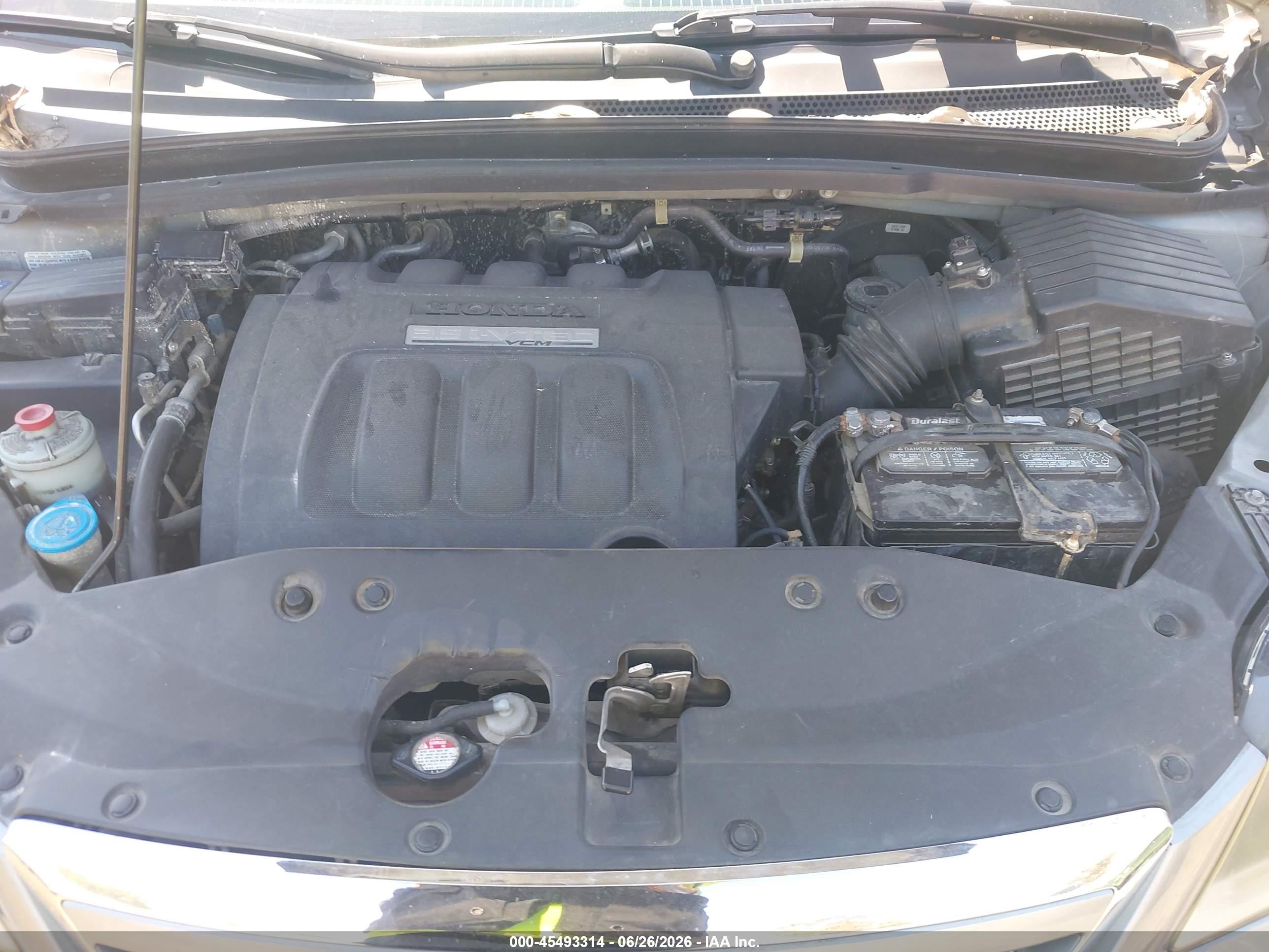 2007 Honda Odyssey Ex Silver vin: 5FNRL38487B039857