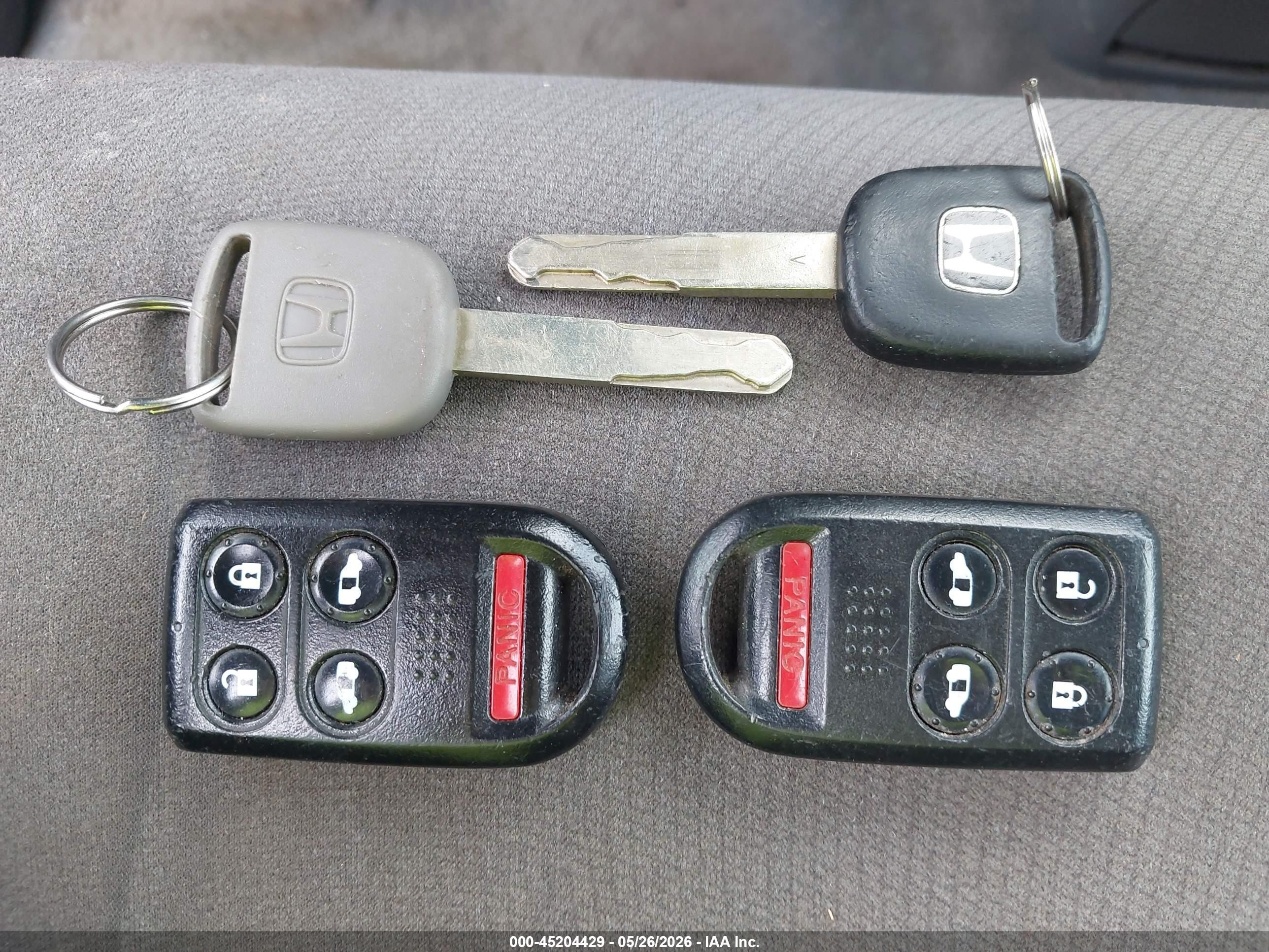 2007 Honda Odyssey Ex Blue vin: 5FNRL38487B048137