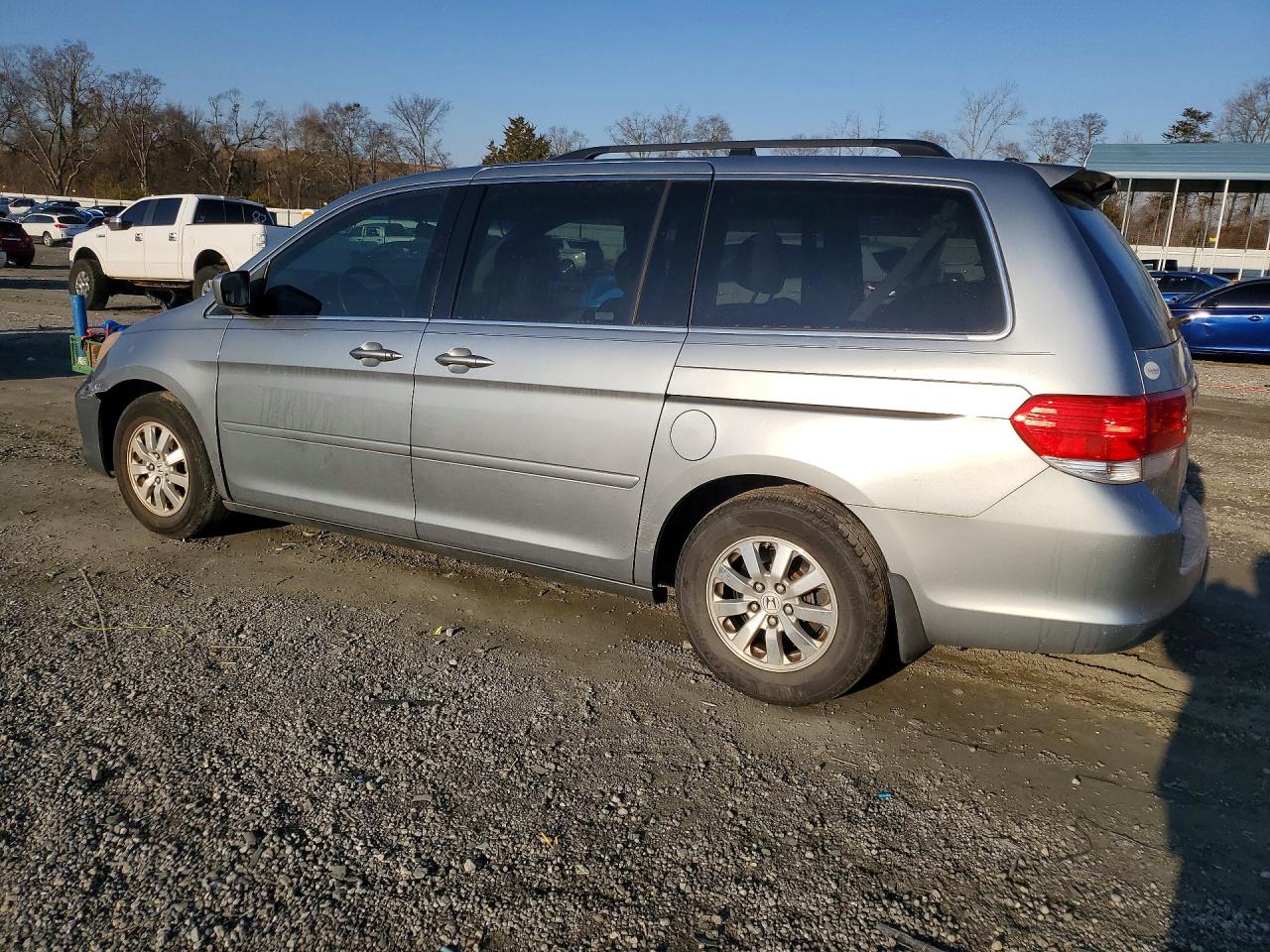2008 Honda Odyssey Ex Blue vin: 5FNRL38488B023787