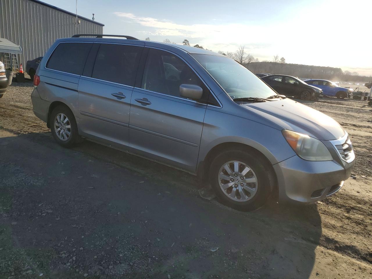 2008 Honda Odyssey Ex Blue vin: 5FNRL38488B023787